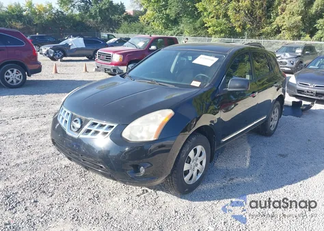 2011 Nissan Rogue S из США, поврежденный, VIN JN8AS5MV8BW265657